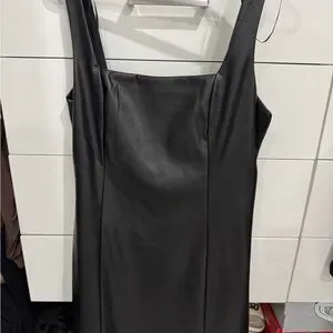 Dynamite | Dresses | Dynamite Black Leather Dress | Poshmark